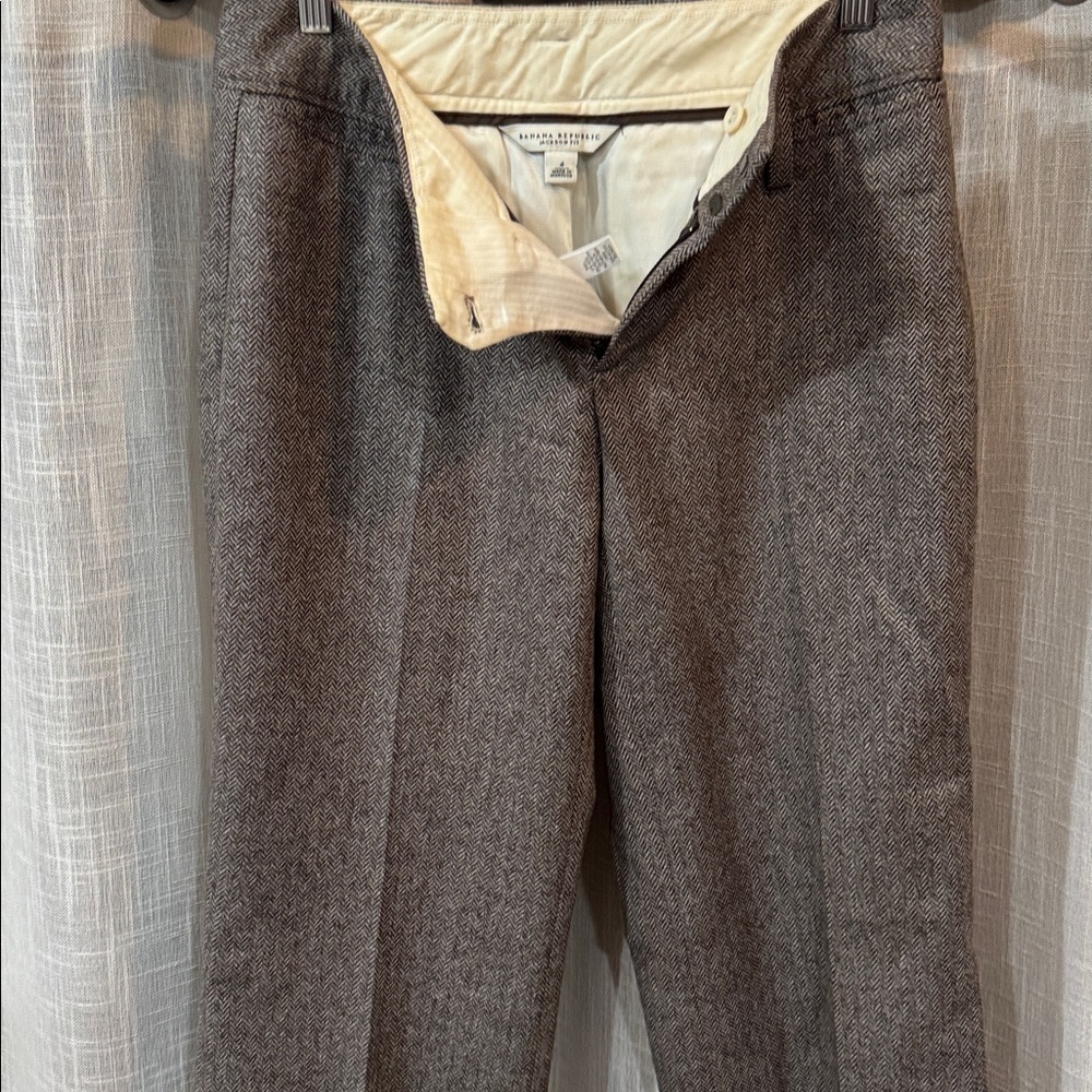 Banana Republic Cream Jackson pants